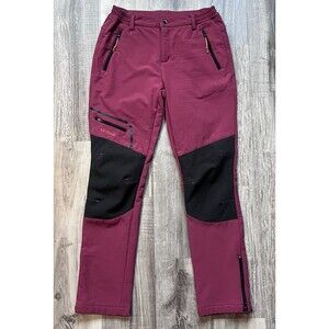 Postropaky EX-Stretch Ski Pants Womens 6 REG Softshell Fleece Lined Waterproof